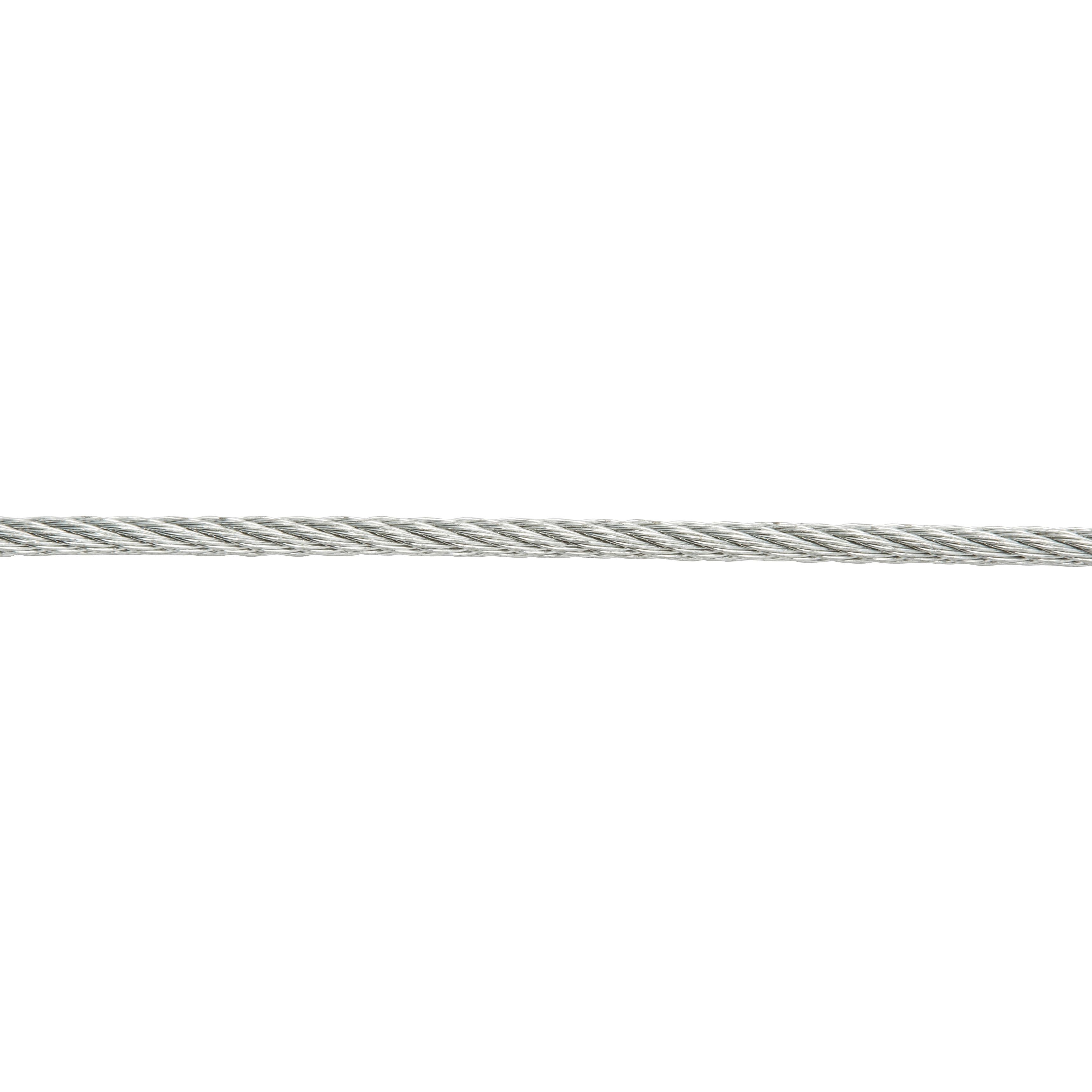 Diall Steel Cable, (L)10m (Dia)2mm, 130g