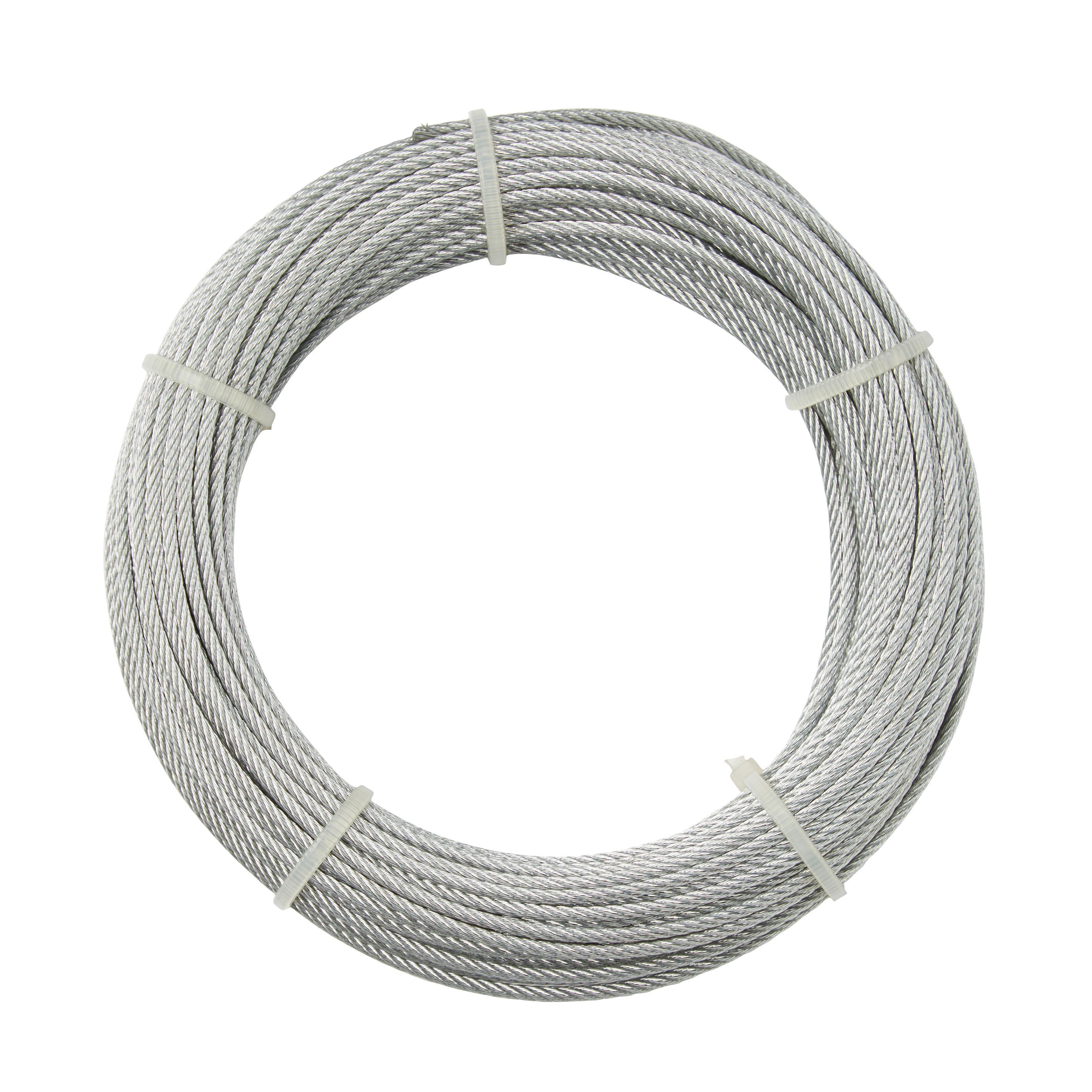 Diall Steel Cable, (L)20m (Dia)2mm