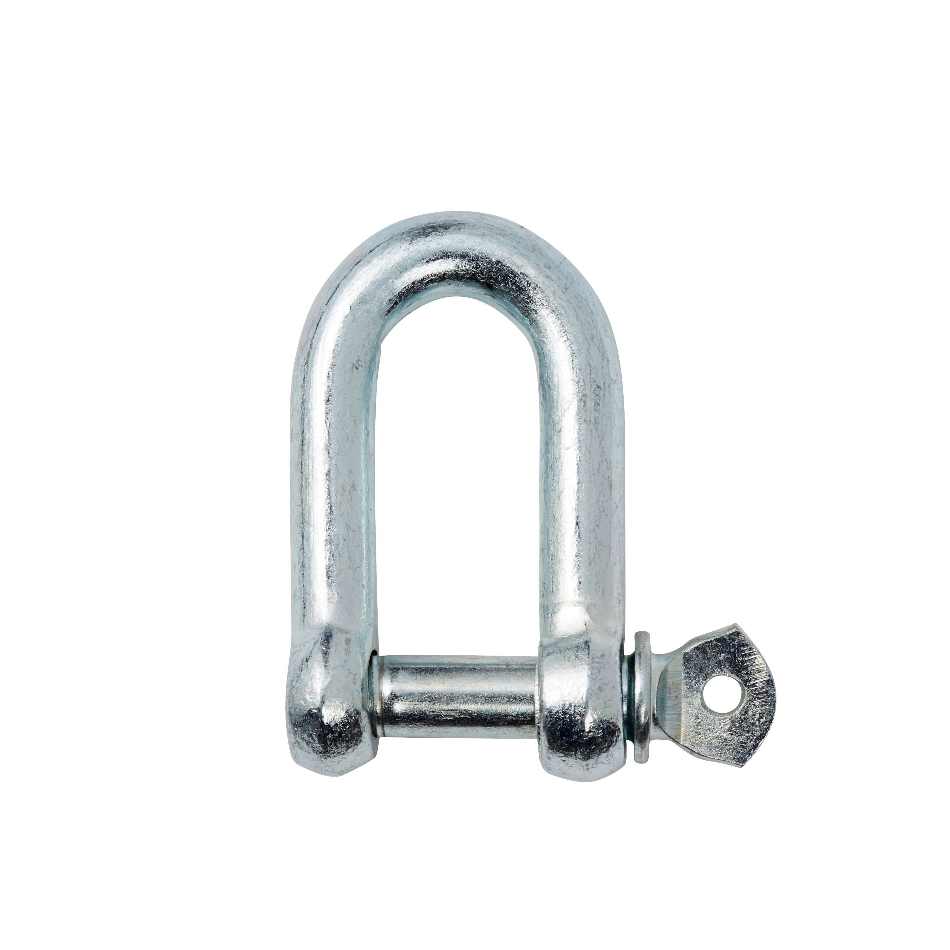 4 Pack 12mm Galvanised Steel D Shackle Dee Link Chandlery Lifting