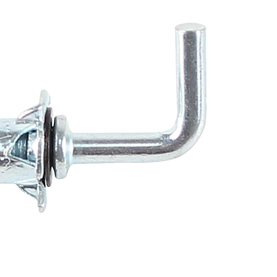 Diall Steel L-hook Hollow wall anchor M4 (L)46mm, Pack of 2