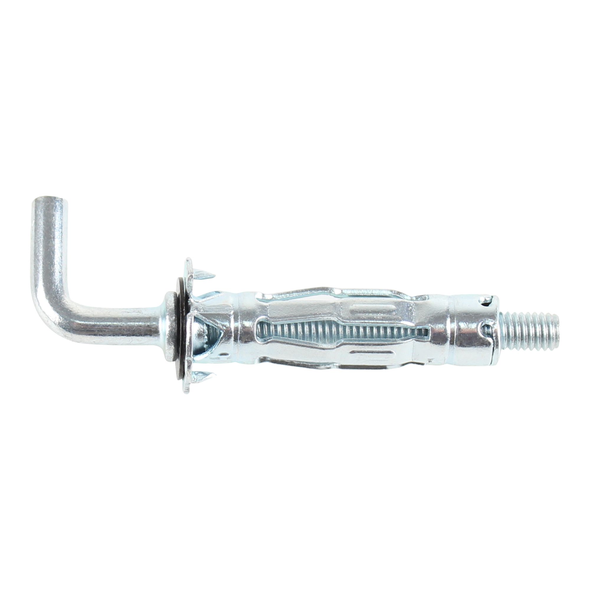 Diall Steel L-hook Hollow wall anchor M5 (L)37mm, Pack of 2