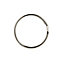Diall Steel Split ring (Dia)18mm, Pack of 6
