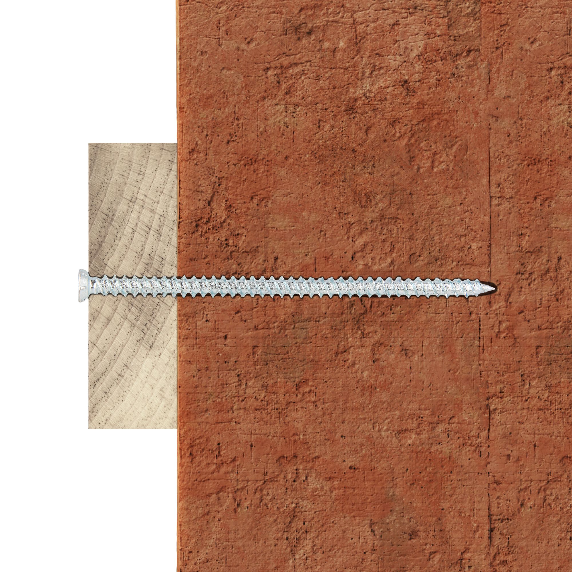 Diall T30 Pan head Steel Concrete screw (Dia)7.5mm (L)182mm, Pack of 20
