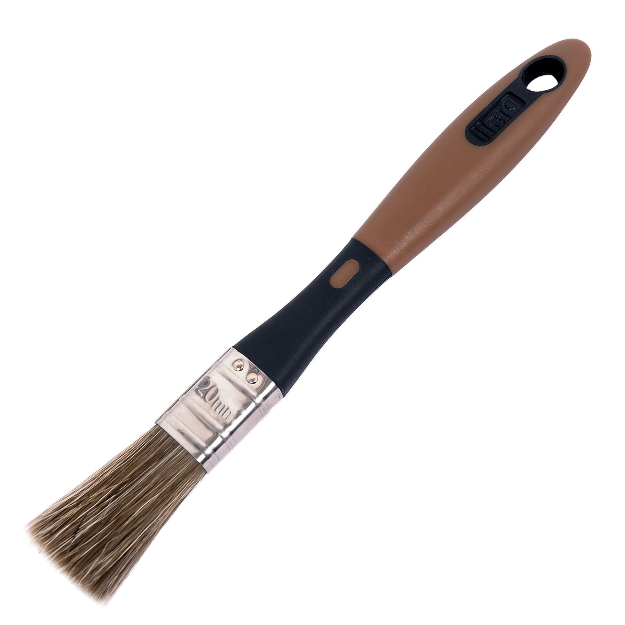 Diall Timbercare Soft tip Paint brush DIY at B&Q