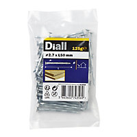 Diall Twisted nail (L)50mm (Dia)2.7mm, Pack