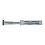 Diall Universal Grey Multi-purpose screw & wall plug (Dia)12mm (L)60mm, Pack of 2