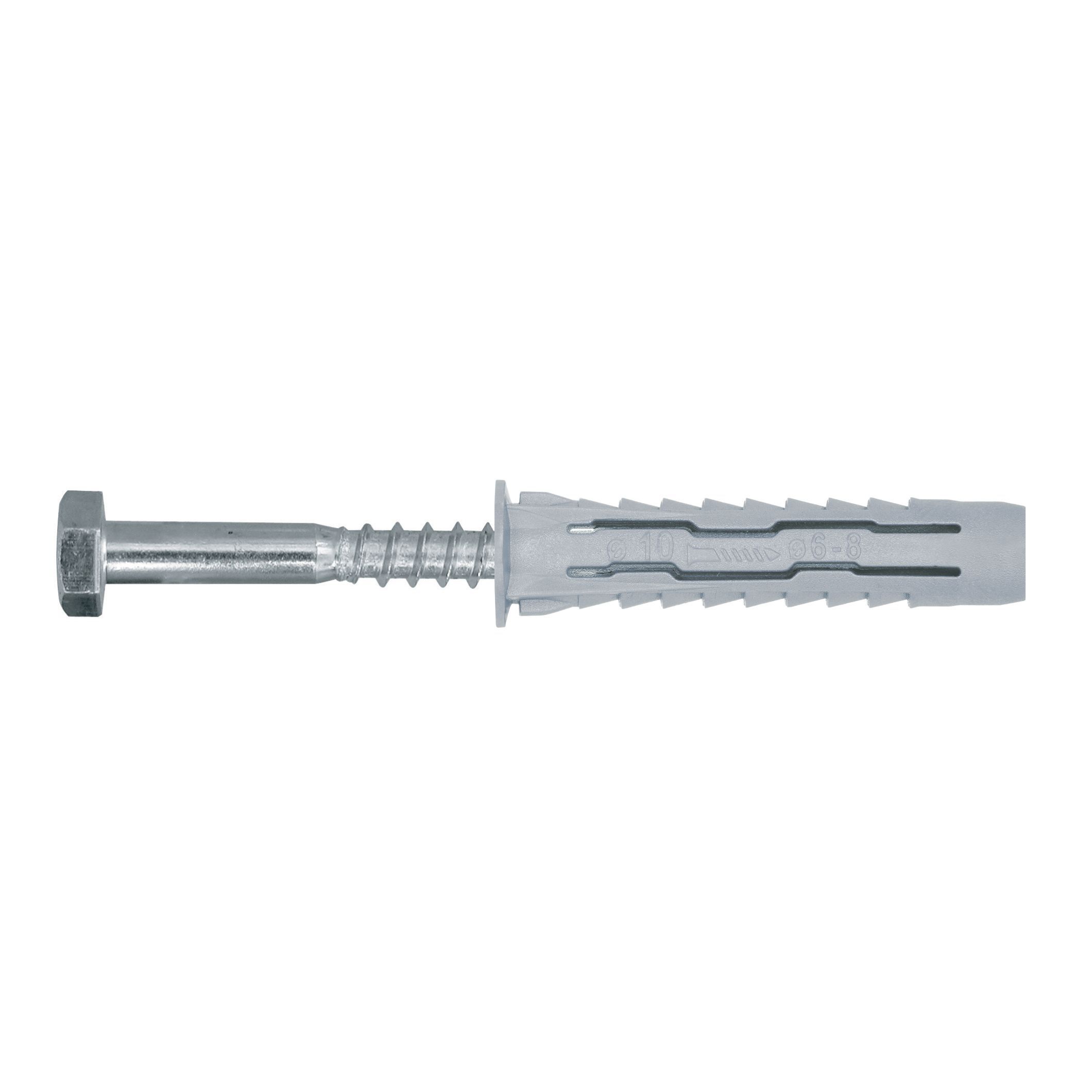 Diall Universal Grey Multi-purpose screw & wall plug (Dia)12mm (L)60mm, Pack of 2 Price Comparisons | Compare The Build
