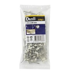 Diall UPVC nail (L)40mm (Dia)2mm, Pack