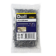 Diall Veneer pin (L)20mm (Dia)1mm, Pack