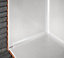 Diall White 6mm Round PVC Internal edge tile trim