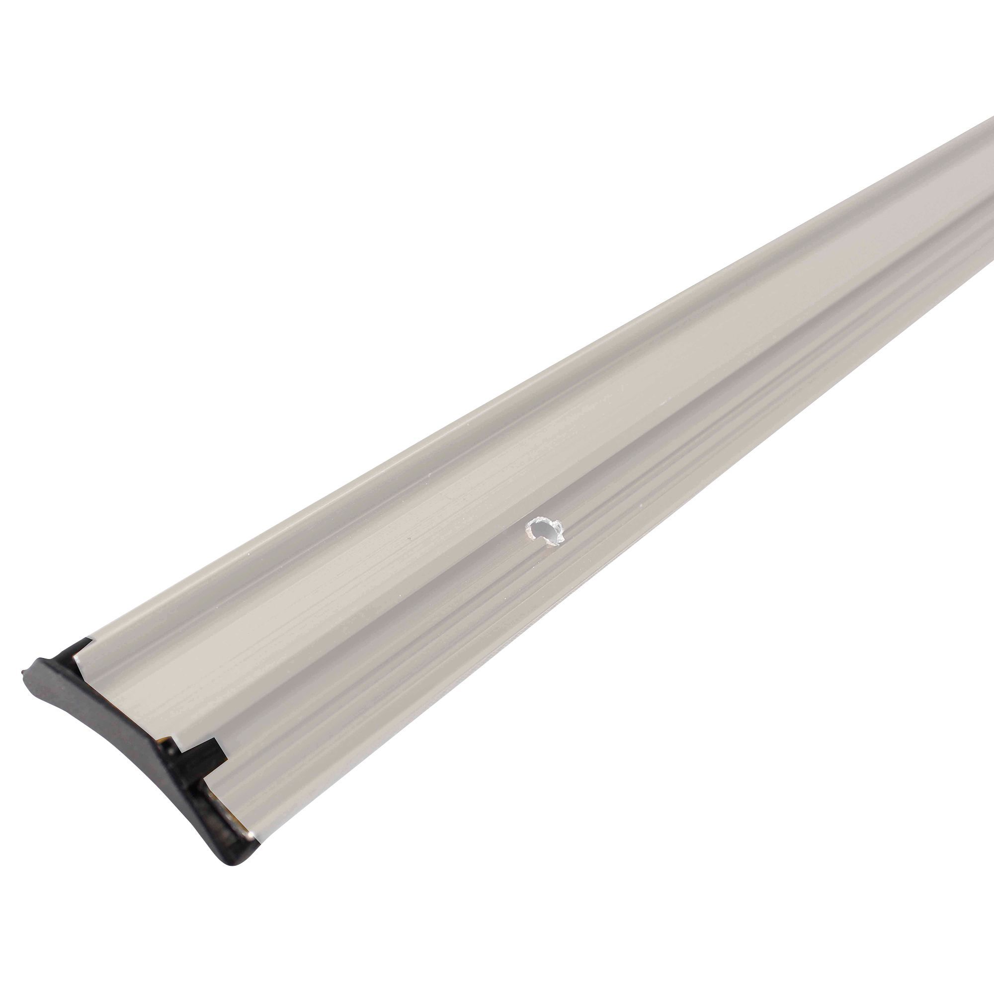 Diall White Aluminium Rain deflector, (L)1000mm (W)32mm