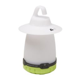 Diall White Battery-powered LED Post lantern