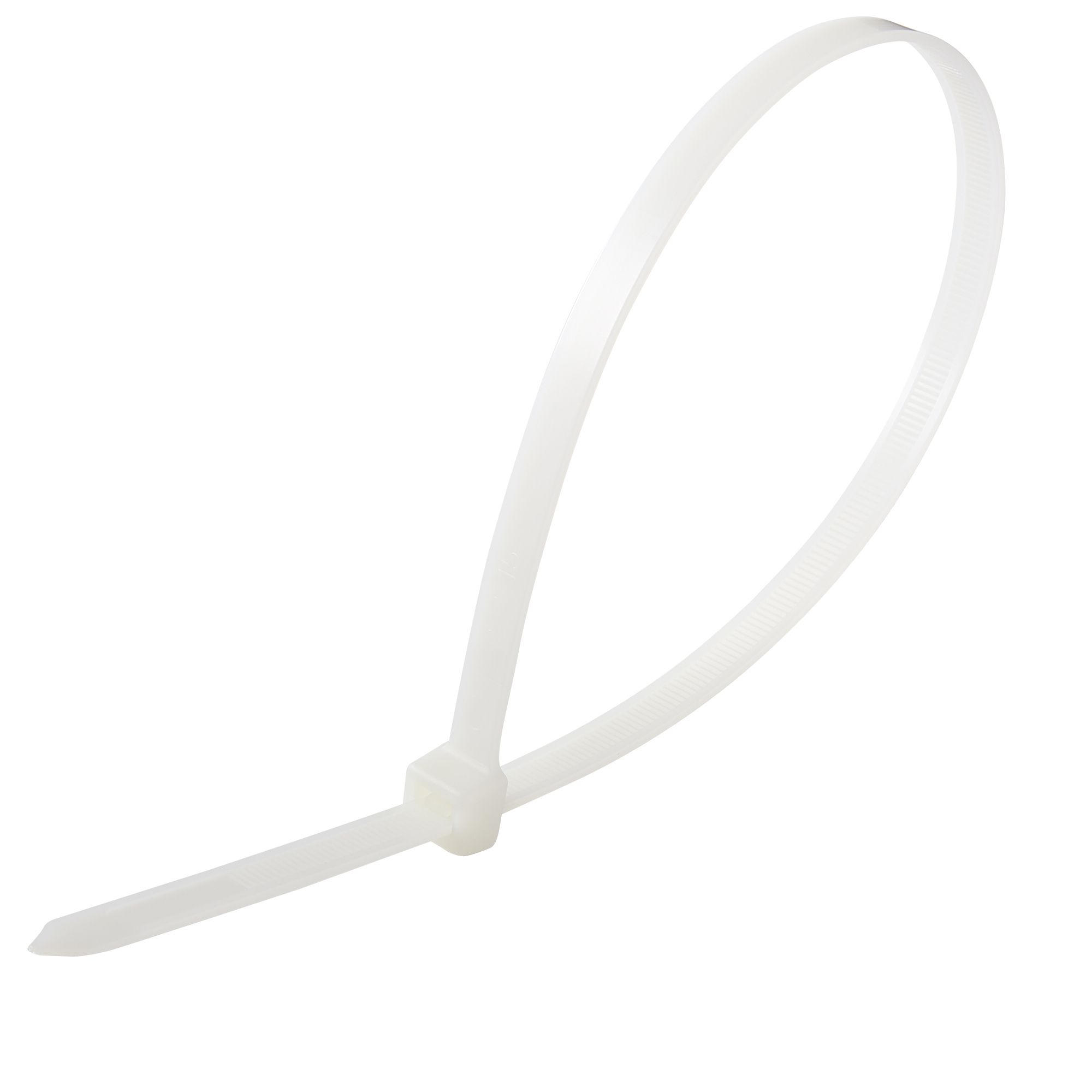 Diall White Cable Tie (L)450mm, Pack Of 25 | DIY At B&Q