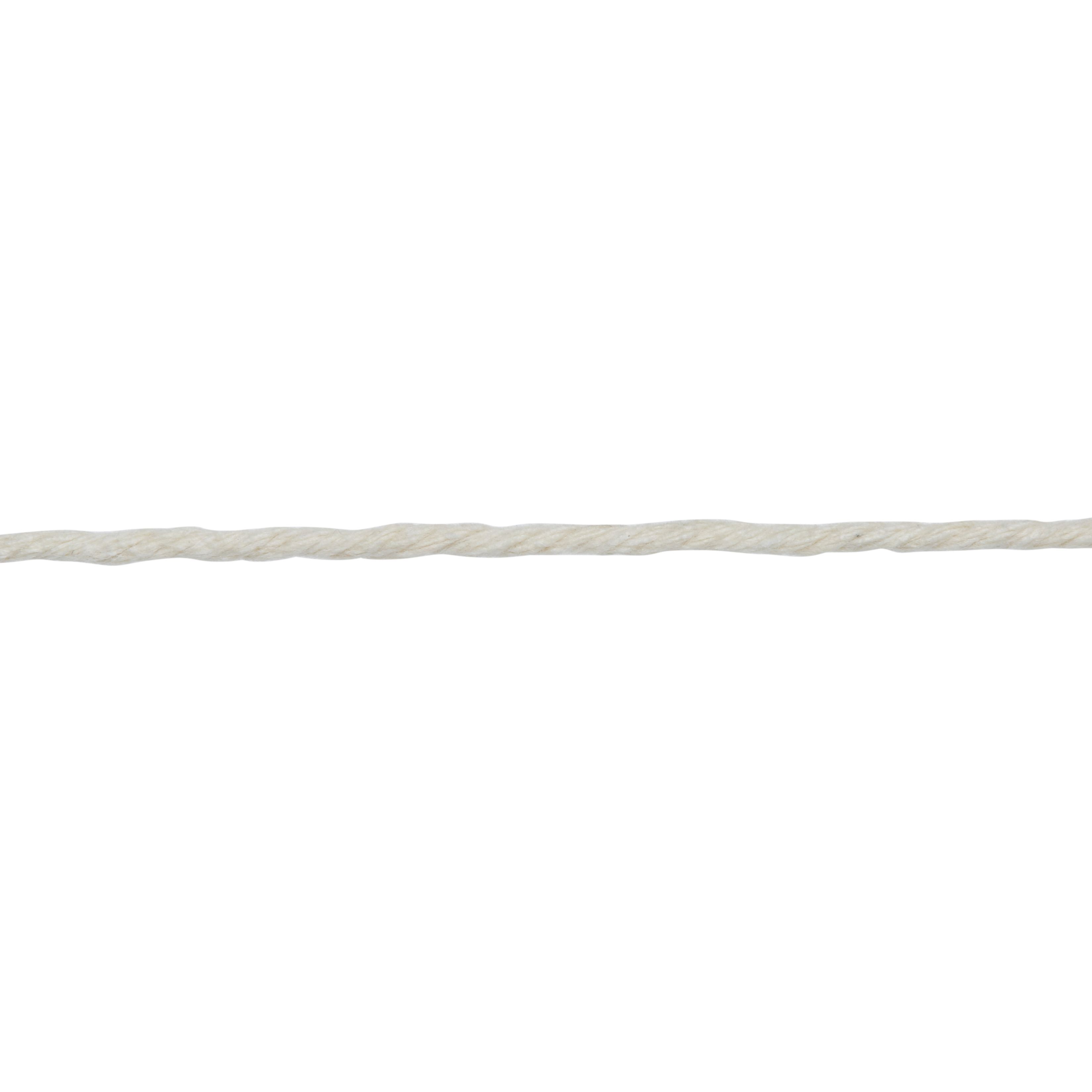 Diall White Cotton Twine, (L)60m (Dia)1.2mm