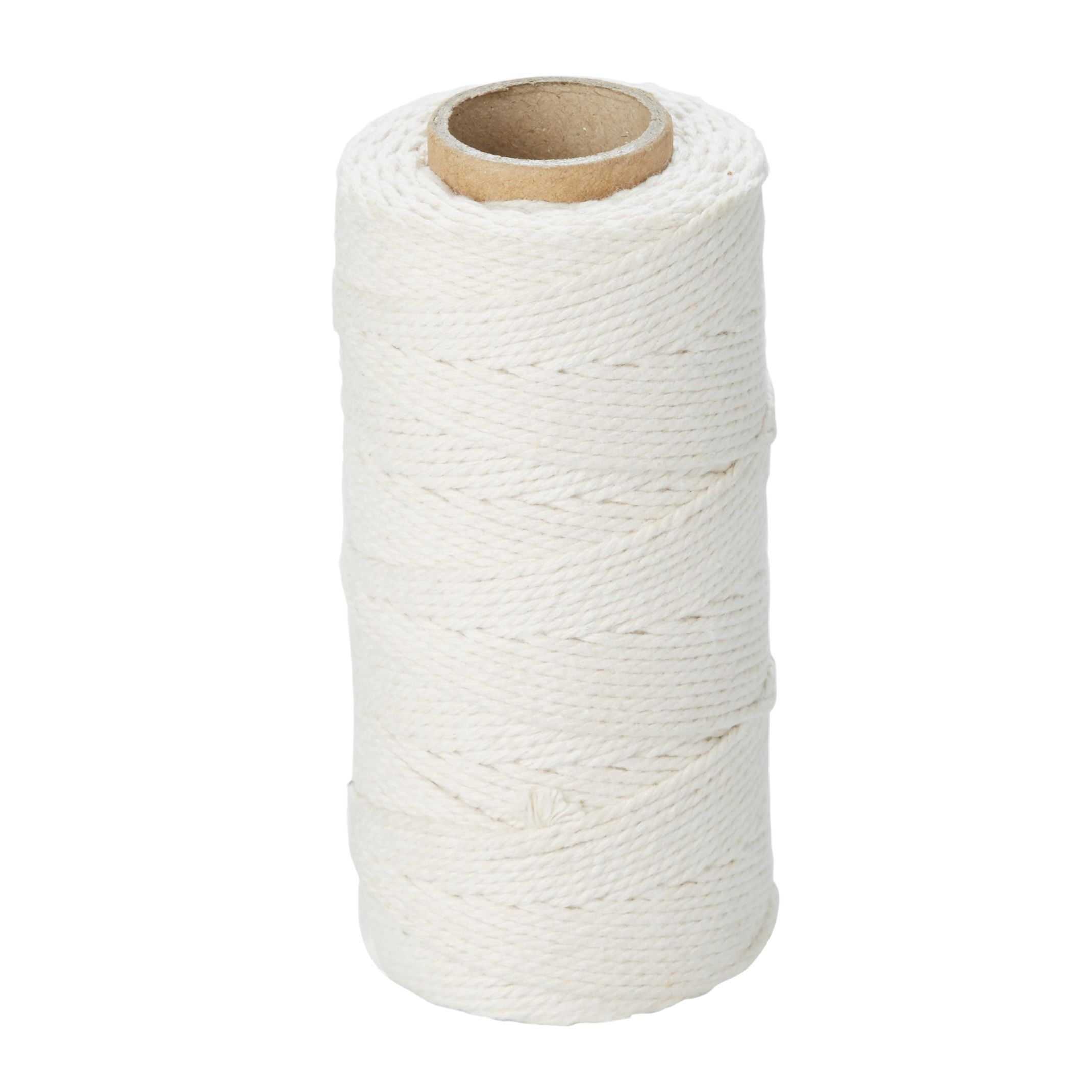 Diall White Cotton Twine, (L)79m (Dia)1.2mm