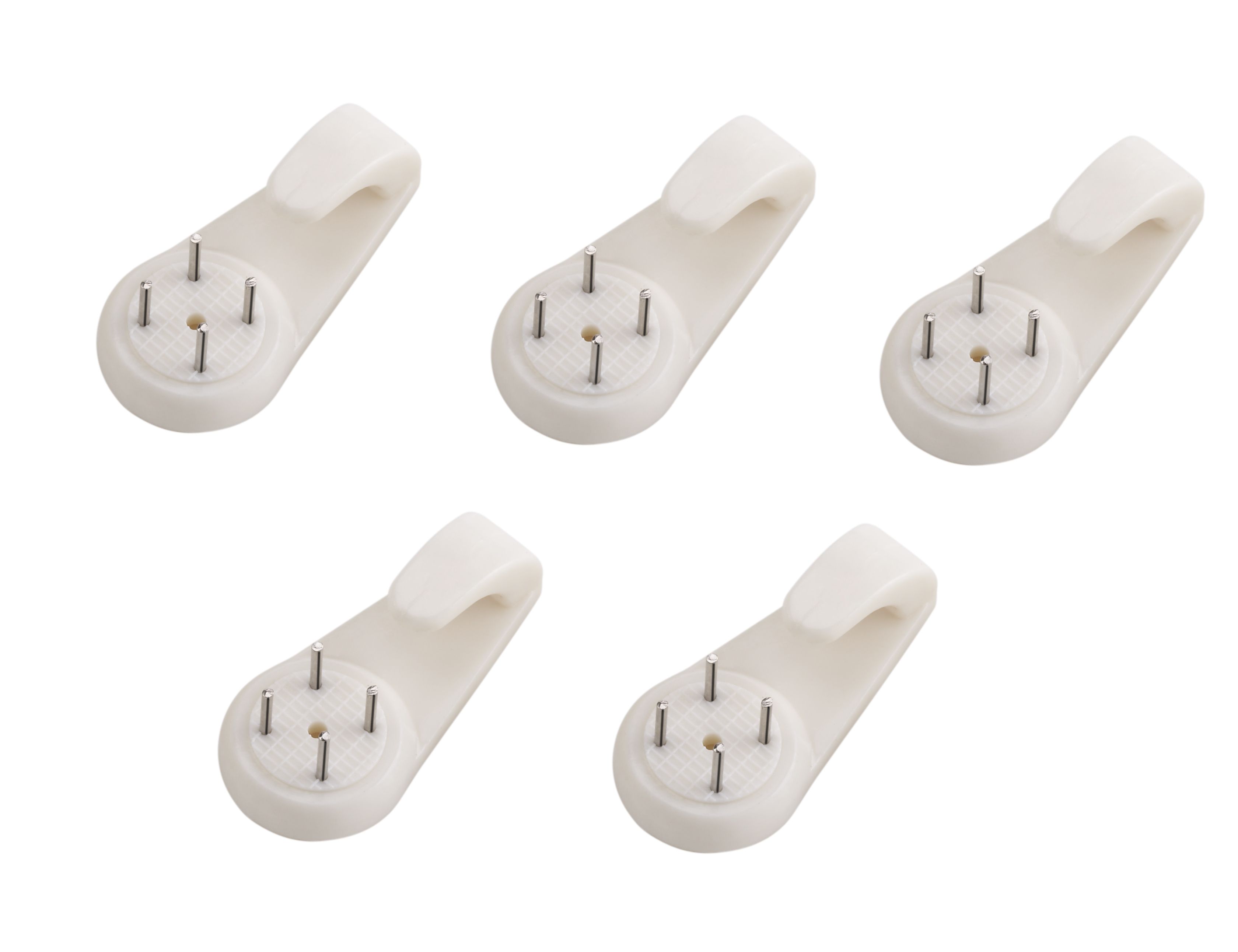 Diall White Large Picture hook (W)20mm, Pack of 25