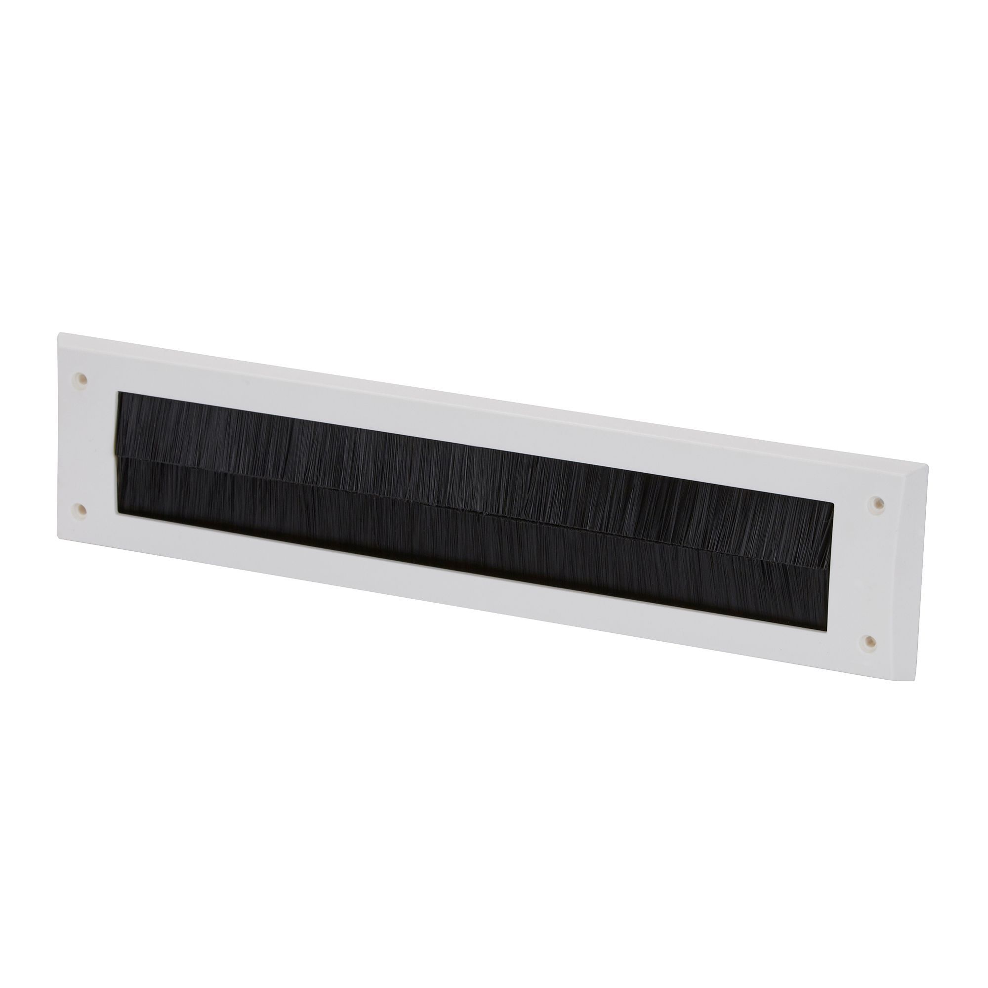 Diall White Letterbox draught excluder, (H)80mm (W)342mm