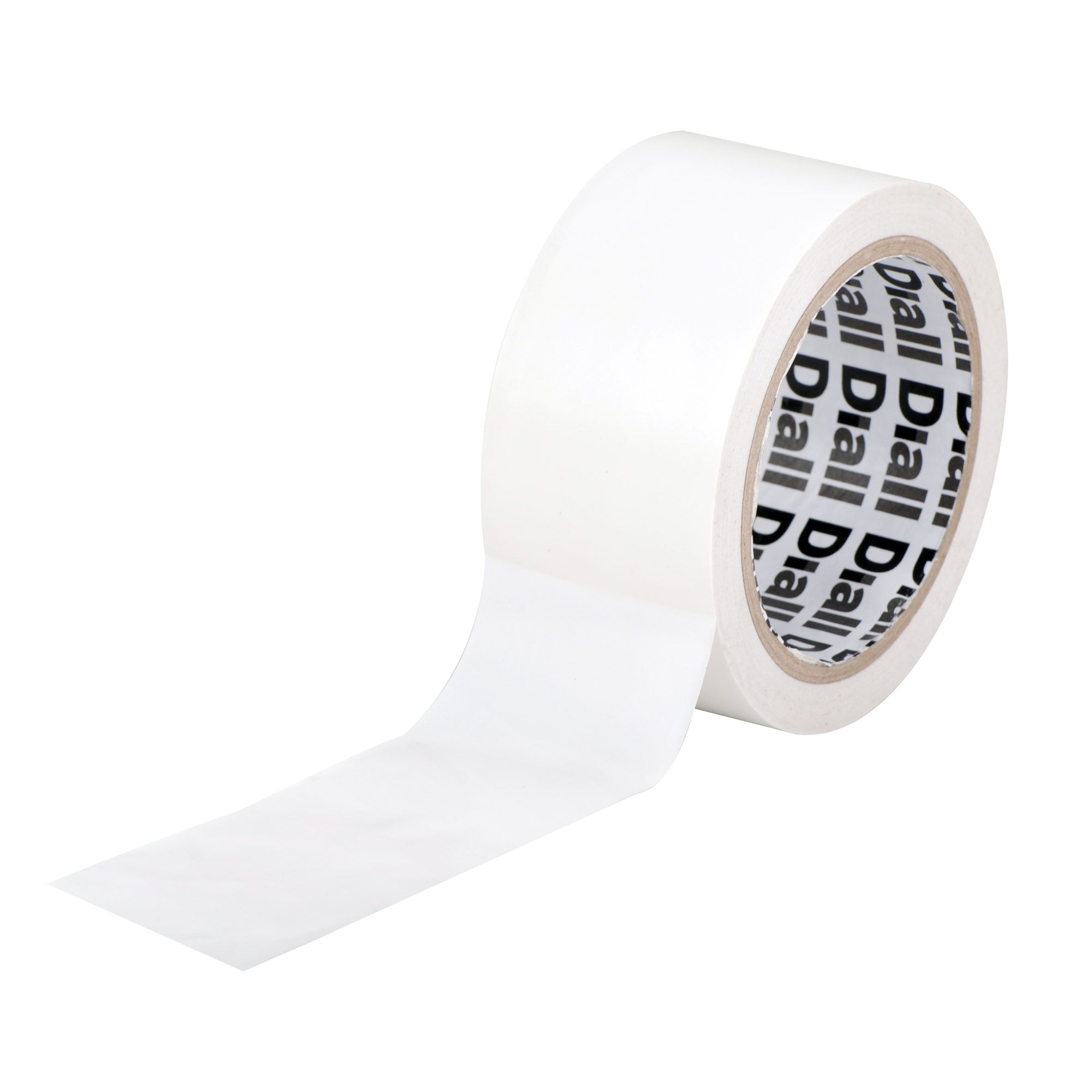 Diall Flat White Double-sided Tape (L)25m (W)50mm