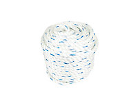 Diall White Polypropylene (PP) Rope, (L)60m (Dia)20mm