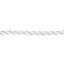 Diall White Polypropylene (PP) Twisted rope, (L)7.5m (Dia)6mm