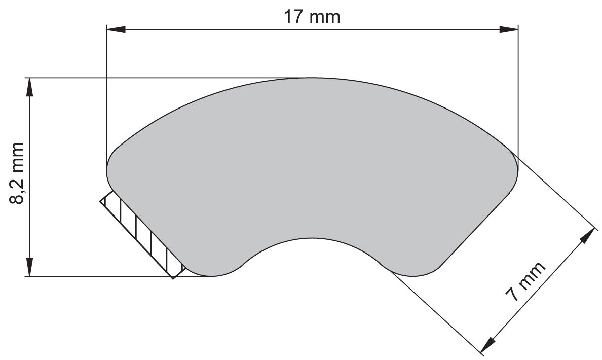 Diall White PVC Round edge Bath seal (L)2500mm (W)17mm