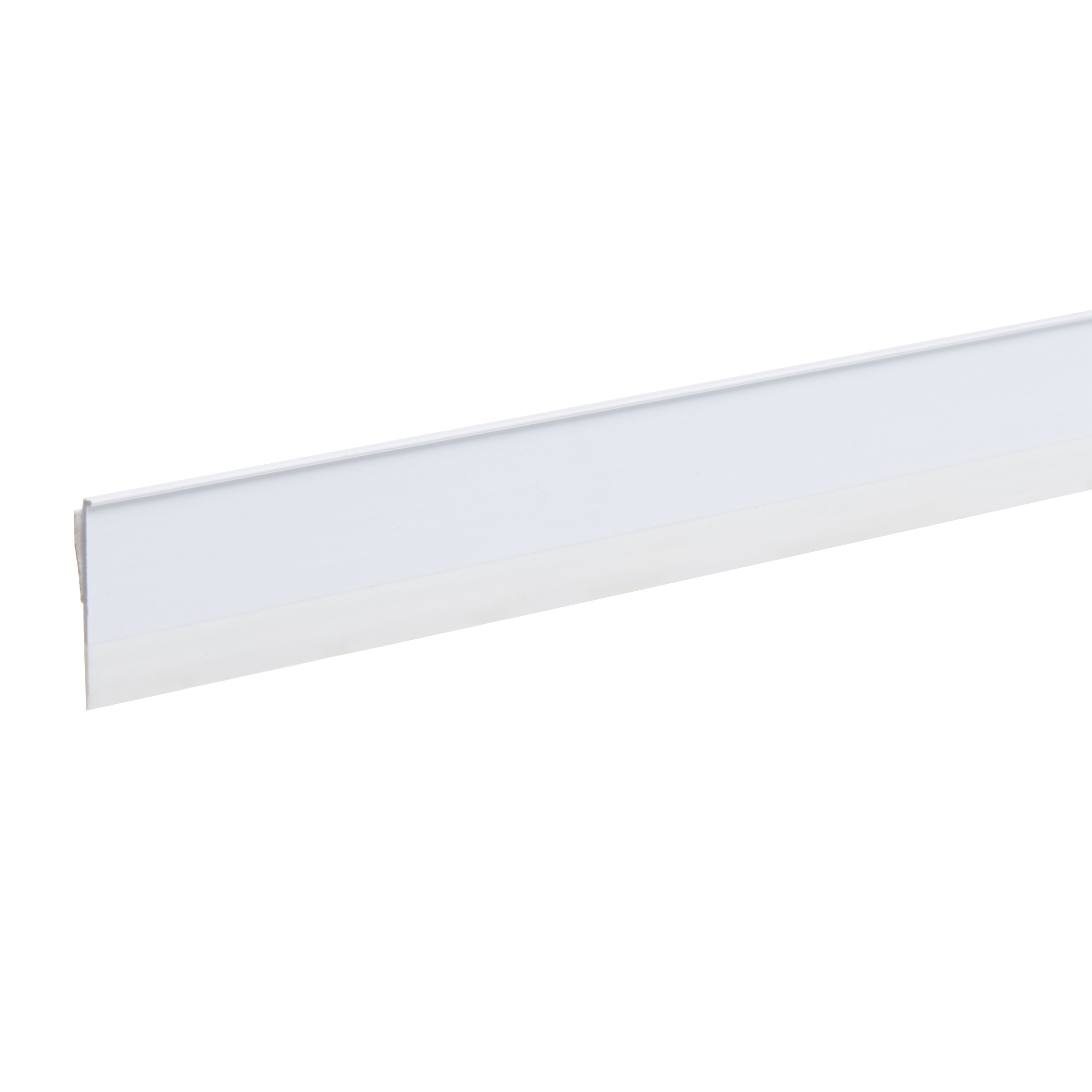 Diall White PVC & Rubber Self-adhesive Draught Excluder, (L)1m | DIY At B&Q