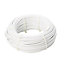 Diall White PVC & steel Cable, (L)60m (Dia)1.2mm