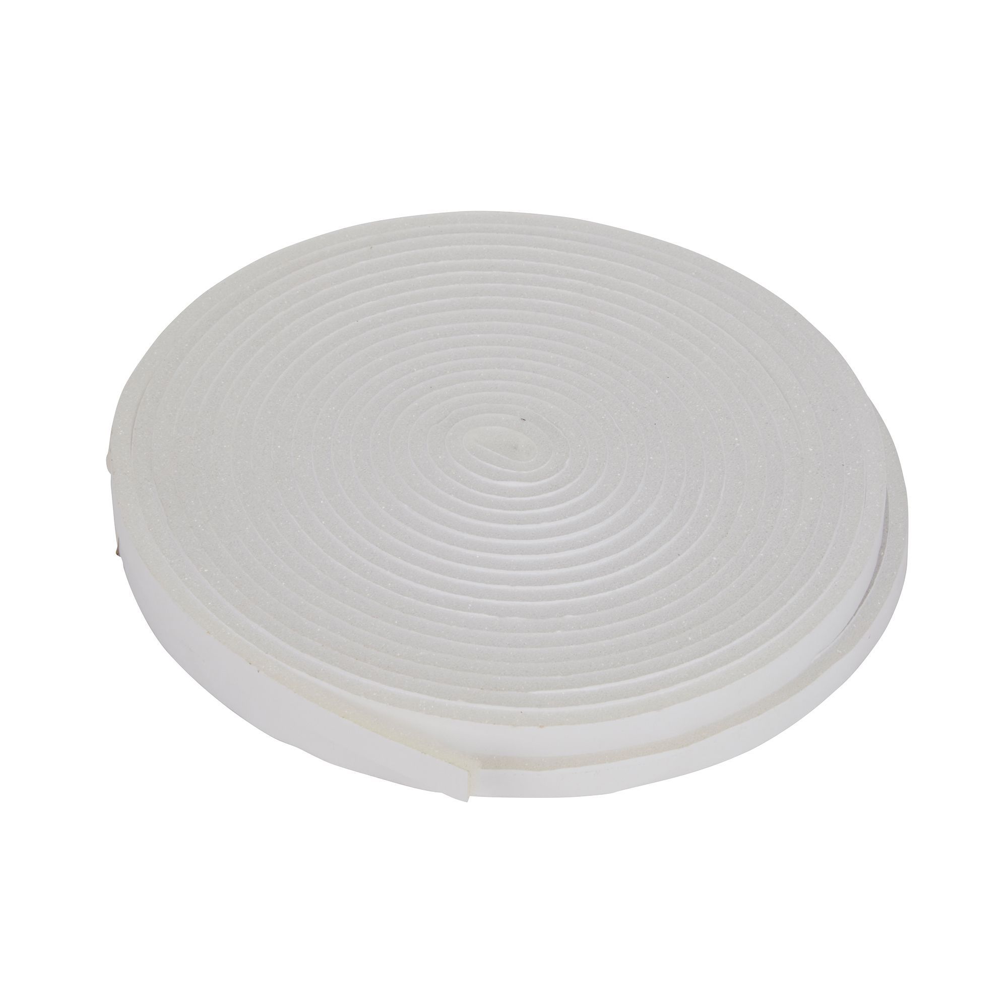 Diall White Self-adhesive Draught seal (L)10m (W)9mm (T)4mm