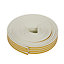 Diall White Self-adhesive Draught seal (L)24m (W)9mm (T)5.5mm
