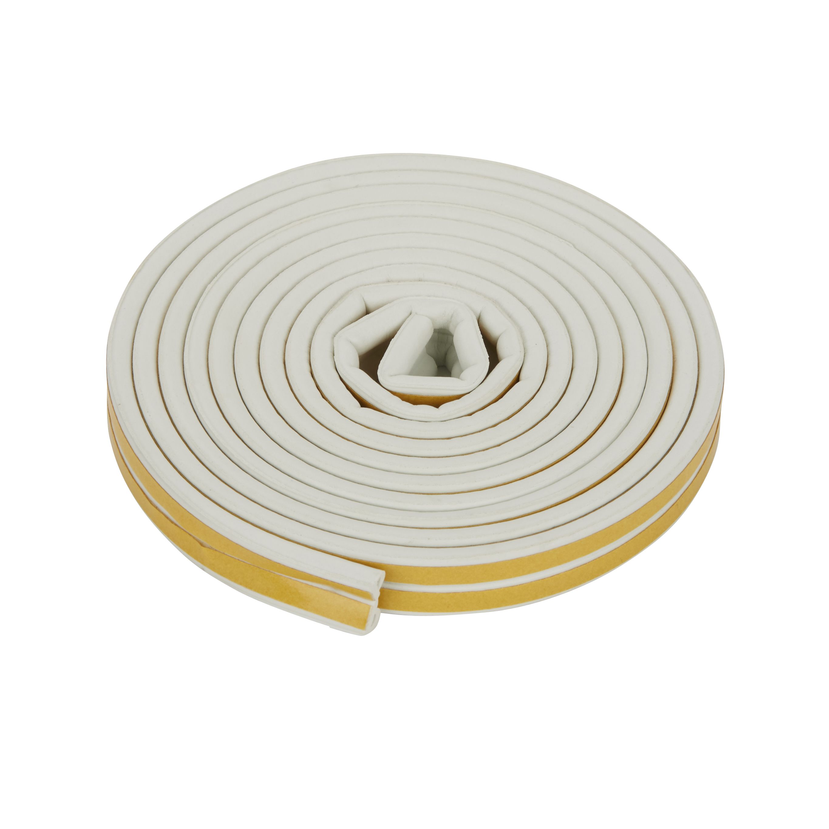 Diall White Self-adhesive Draught seal (L)6m (W)9mm (T)5.5mm