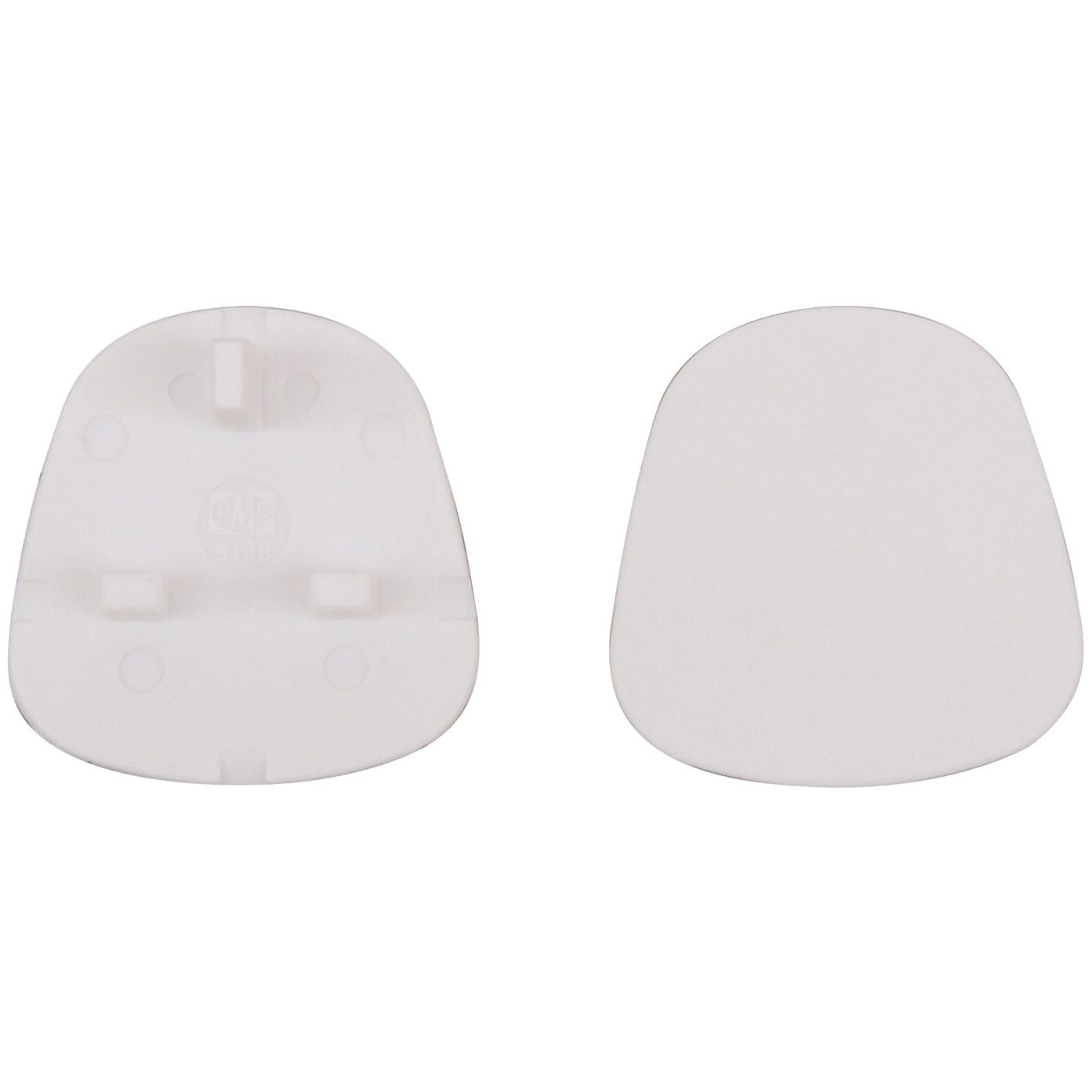 Diall White Socket safety cover, Pack of 2