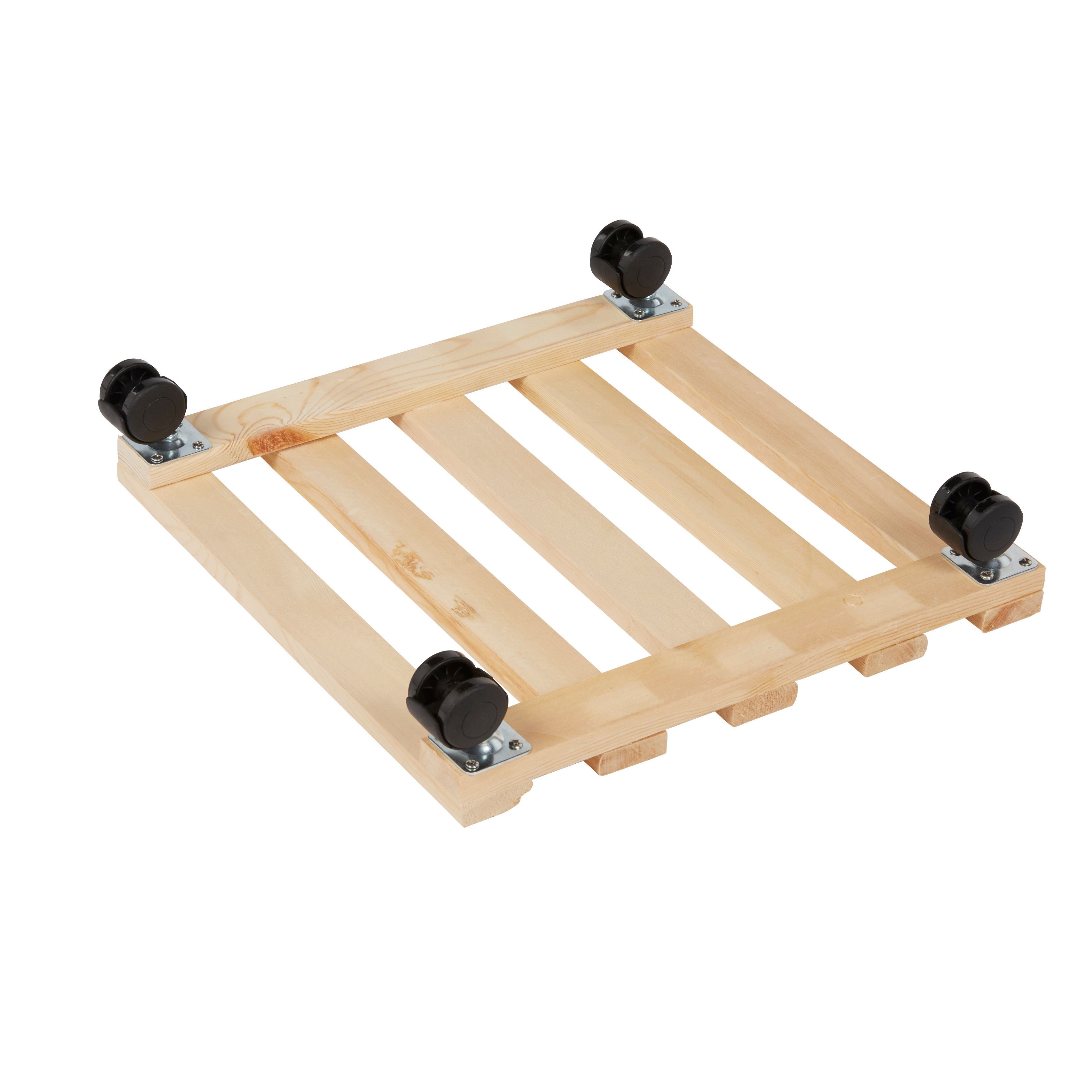 Diall Wood Dolly, 80kg capacity - TR15
