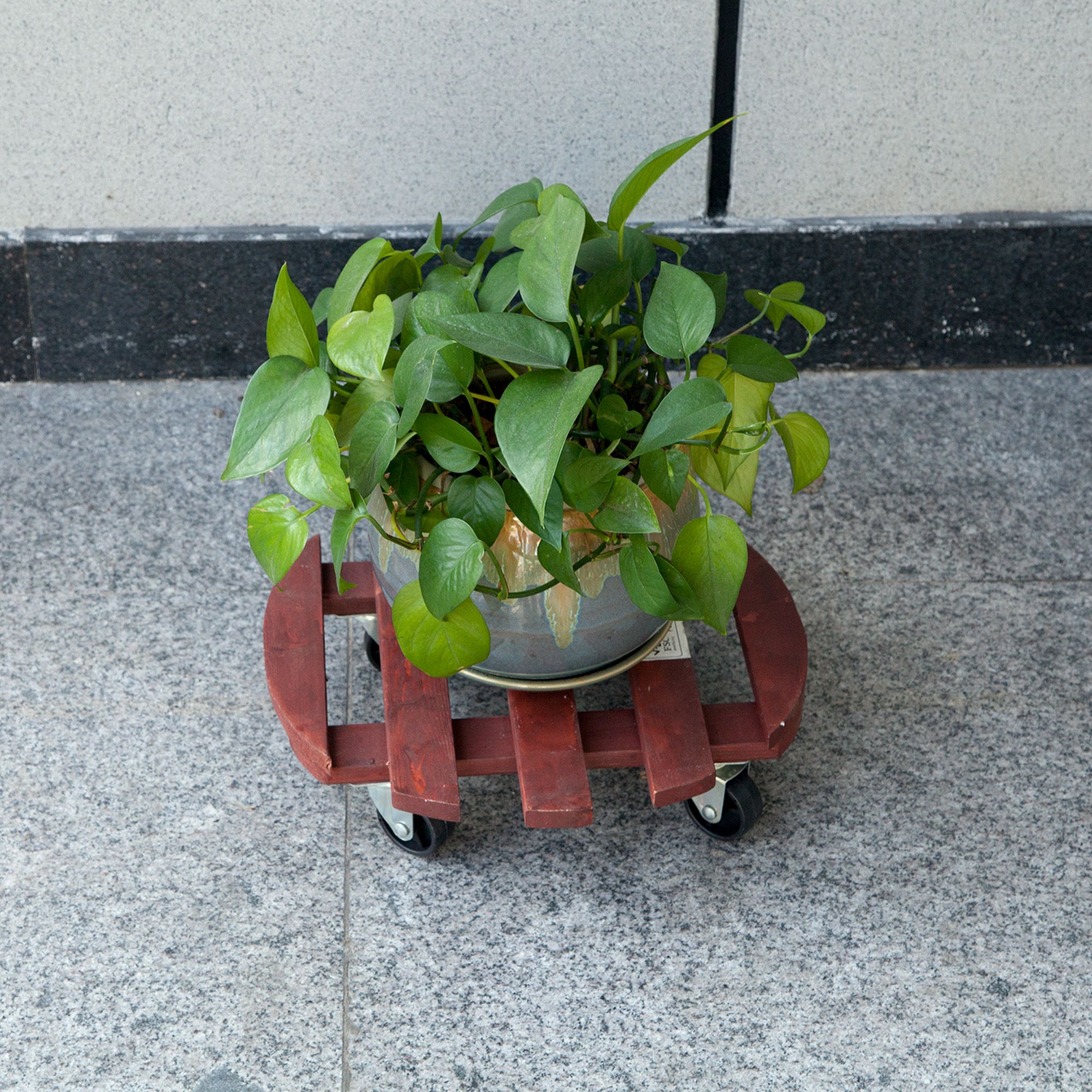 Diall Wooden Pot mover 150kg (Max)