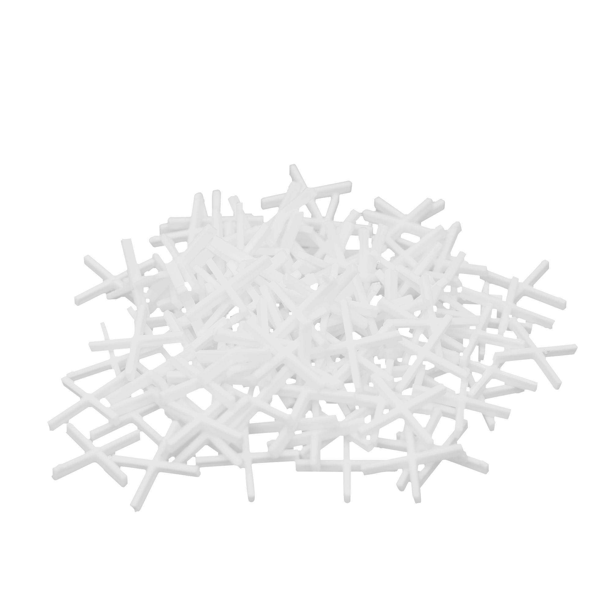 Diall X2-250 Polypropylene (PP) 2mm Tile spacer, Pack of 250