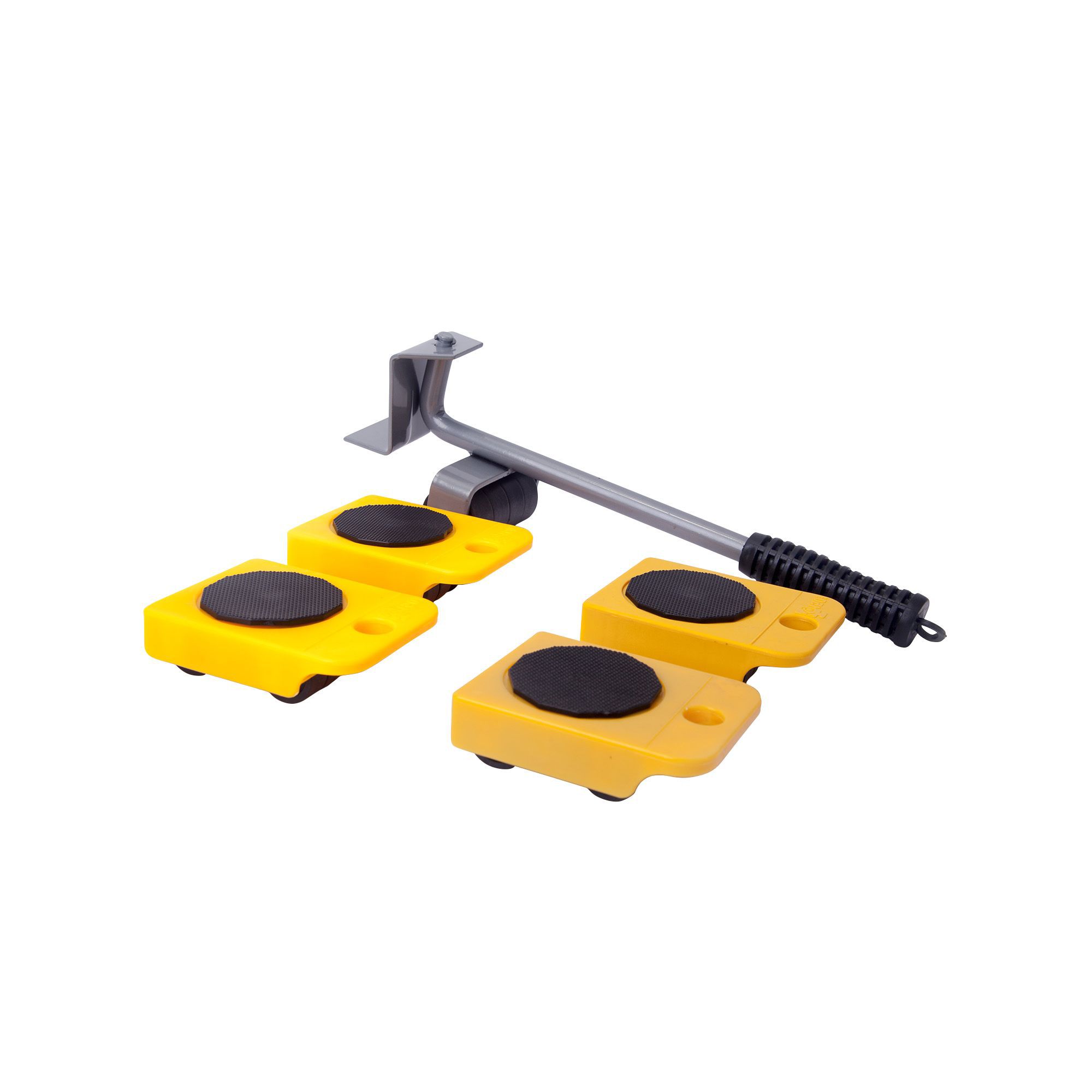 Diall Yellow Non-foldable Trolley, 150kg capacity