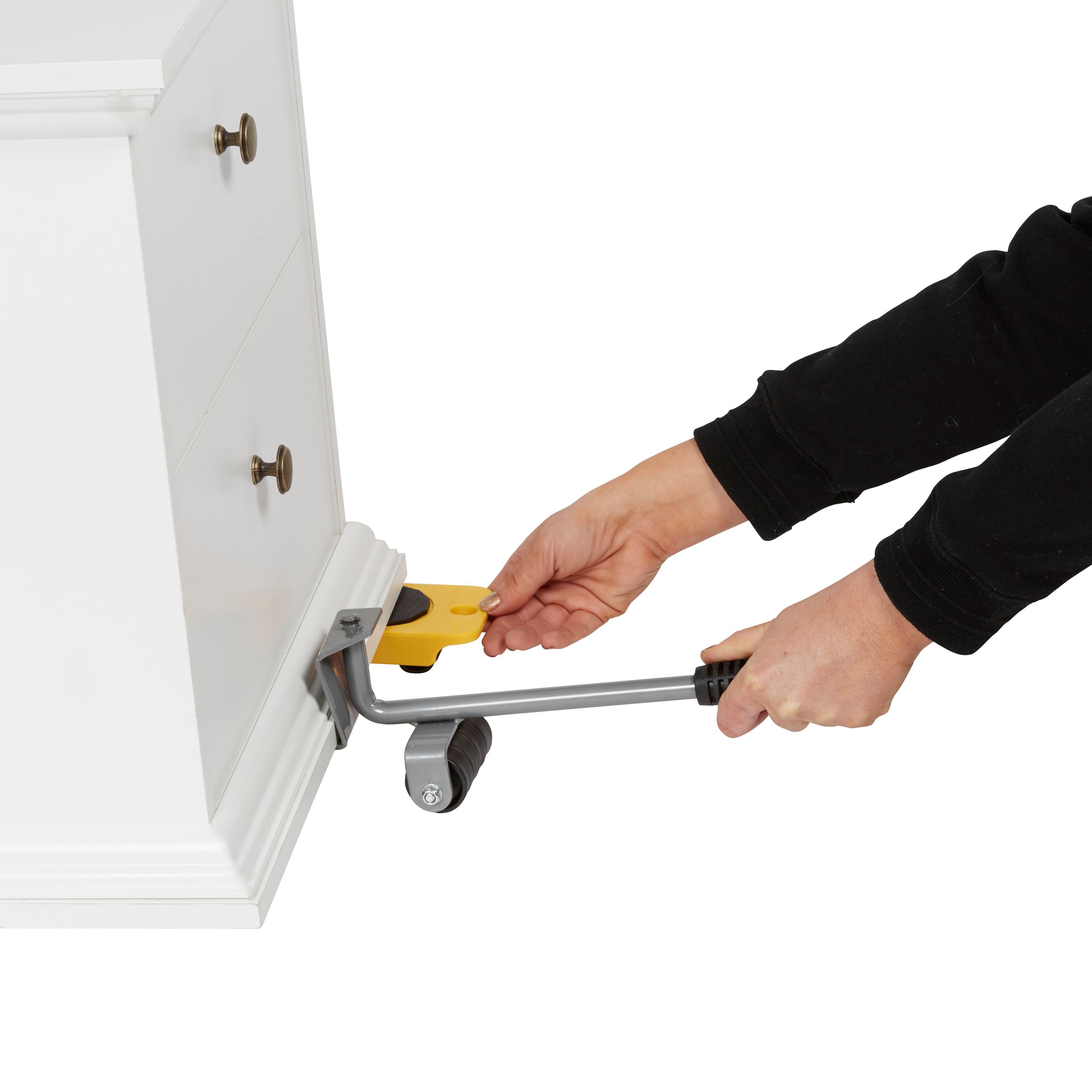 Diall Yellow Non-foldable Trolley, 150kg capacity