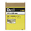 Diall Yellow-passivated Carbon steel Screw (Dia)4mm (L)20mm, Pack of 500