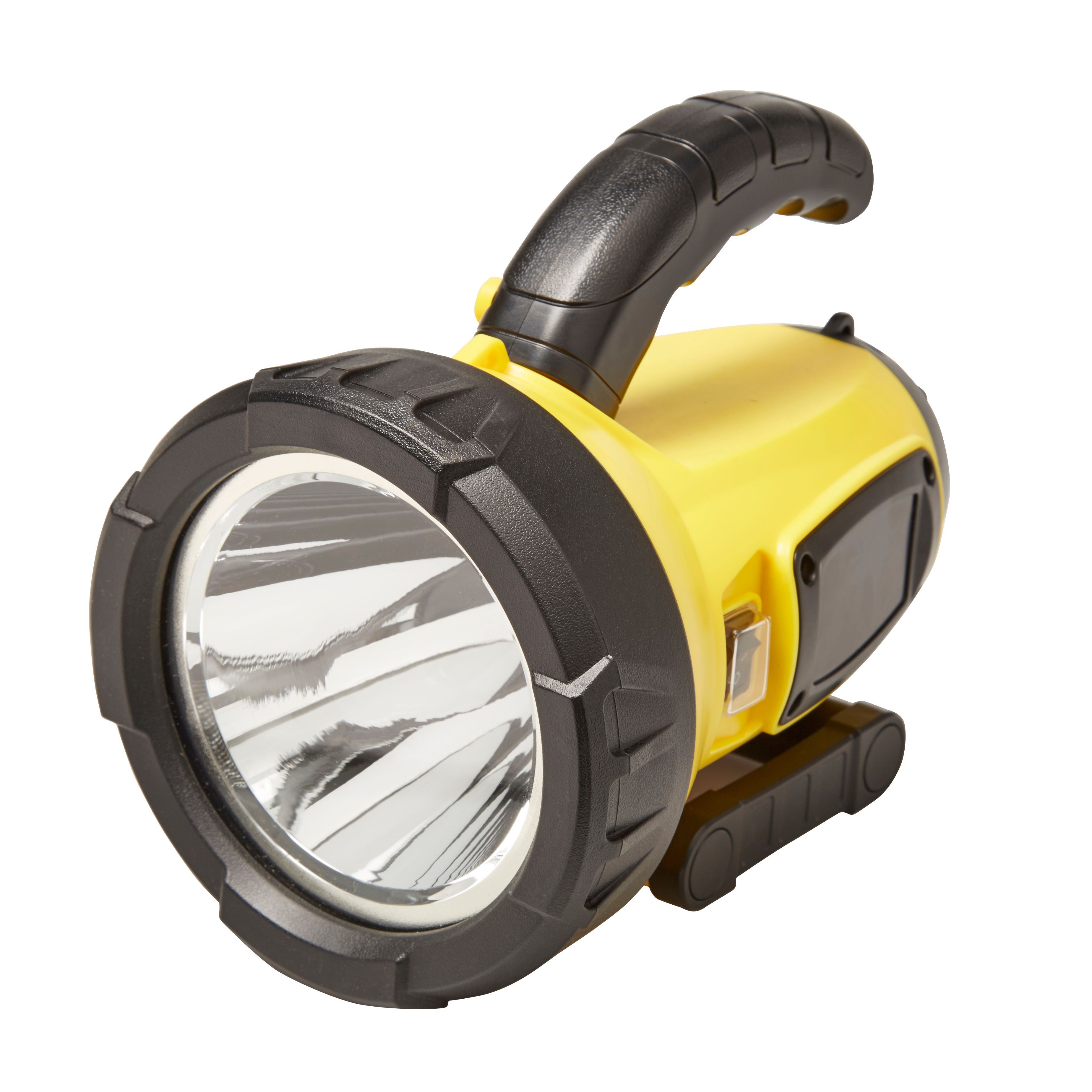 Diall Yellow Rechargeable 500lm Torch