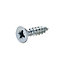 Diall Zinc-plated Carbon steel Screw (Dia)4.5mm (L)20mm, Pack of 20