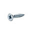 Diall Zinc-plated Carbon steel Screw (Dia)4.5mm (L)25mm, Pack of 20