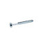 Diall Zinc-plated Carbon steel Screw (Dia)6mm (L)80mm, Pack of 20