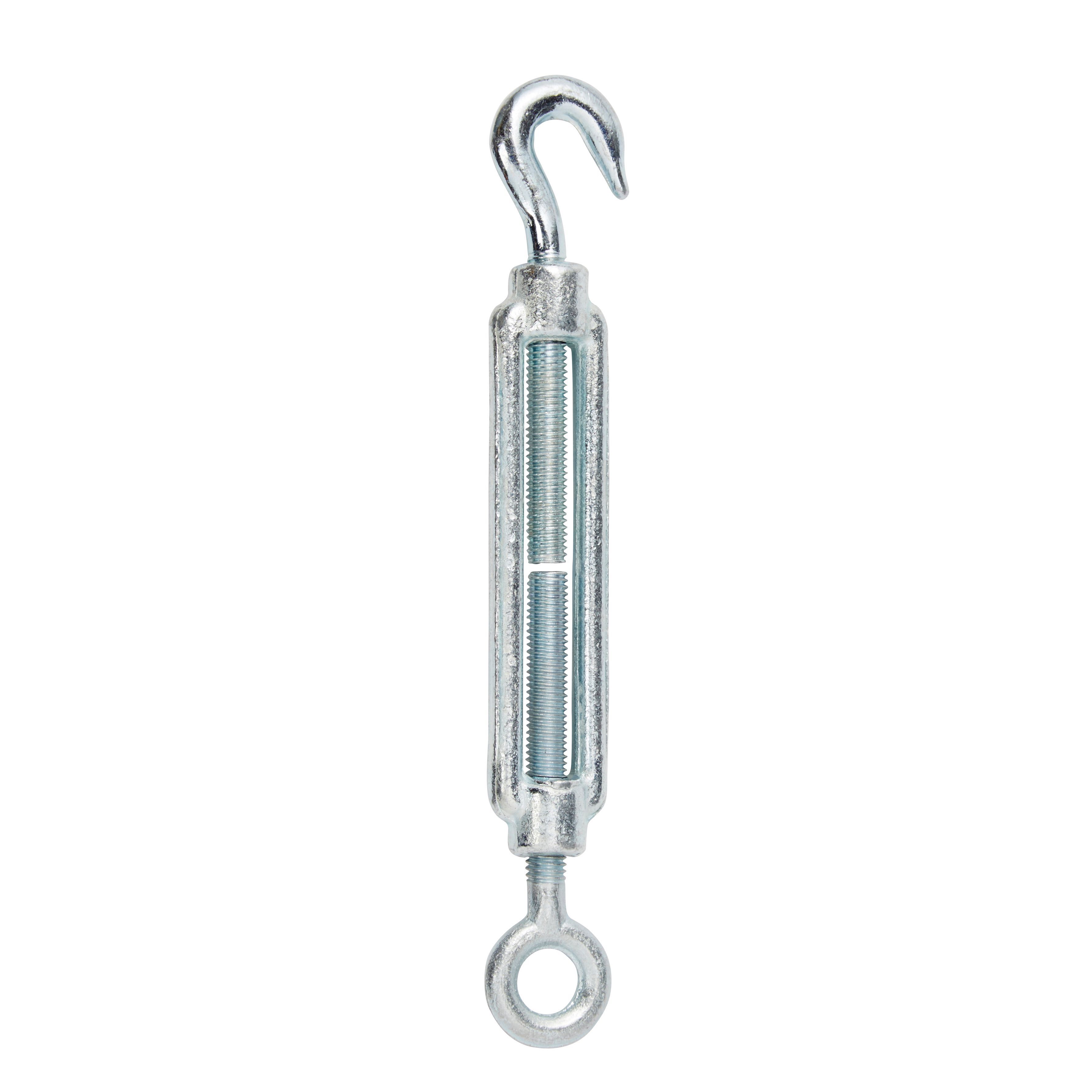 Zinc-Plated Hook & Hook Turnbuckle 321928