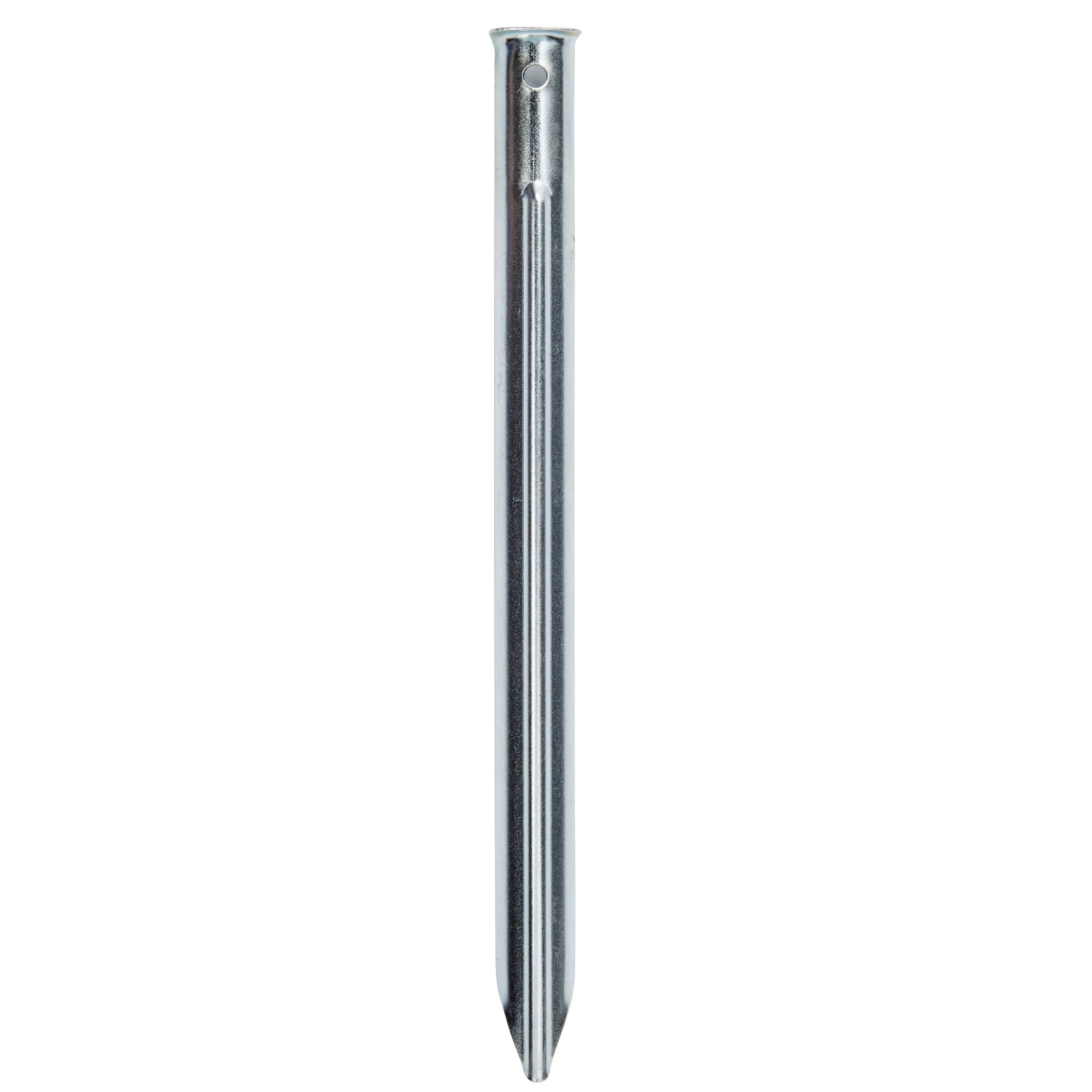 Diall Zinc plated Steel Angle peg L 230mm Pack of 5 DIY at B Q