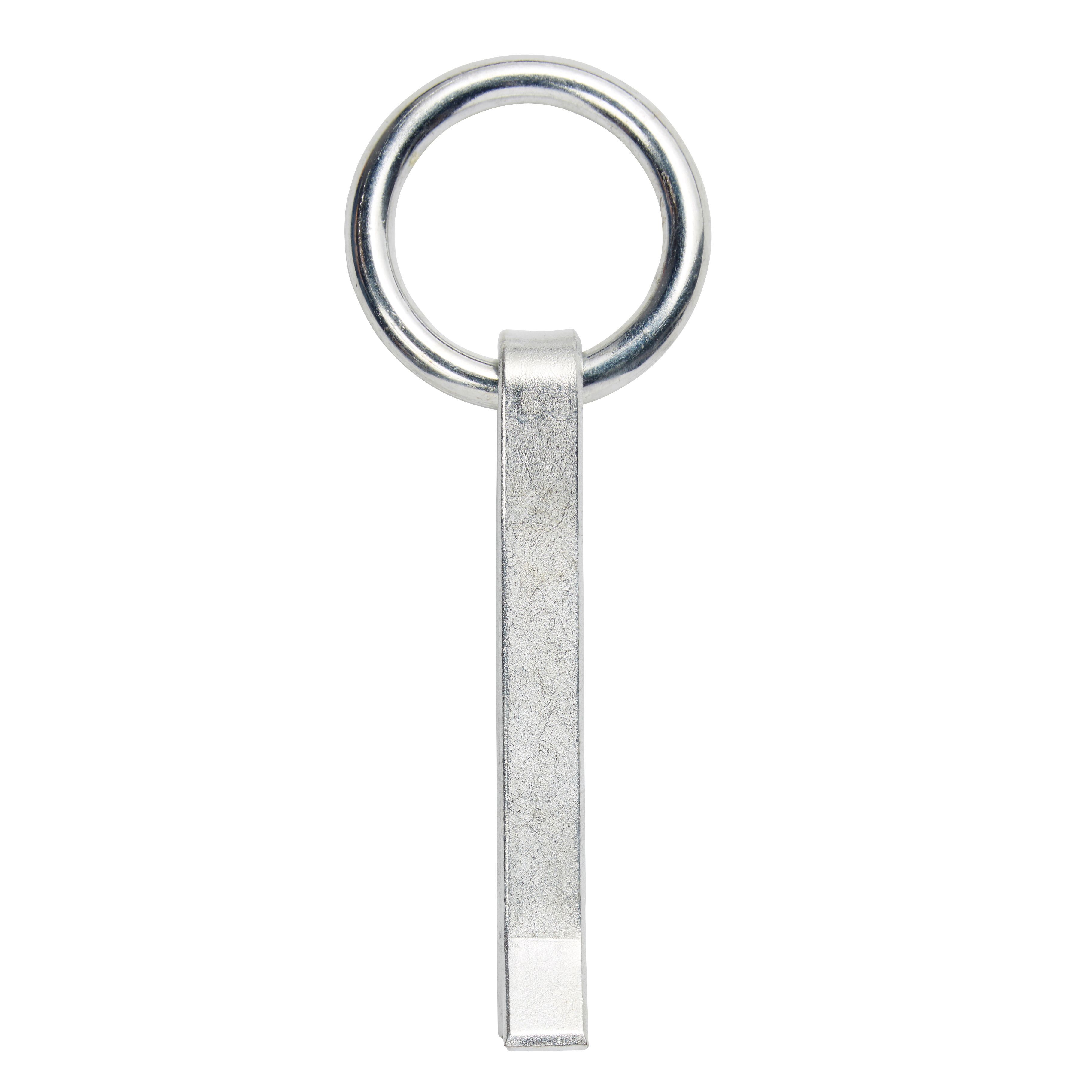 Diall Zinc-plated Steel Gate eye, (L)110mm (Dia)10mm