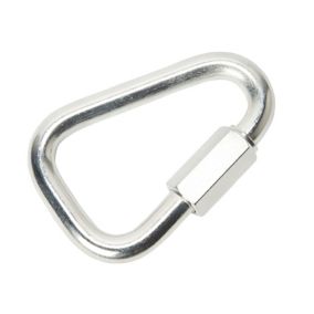 Diall Zinc-plated Steel Quick link (T)16mm