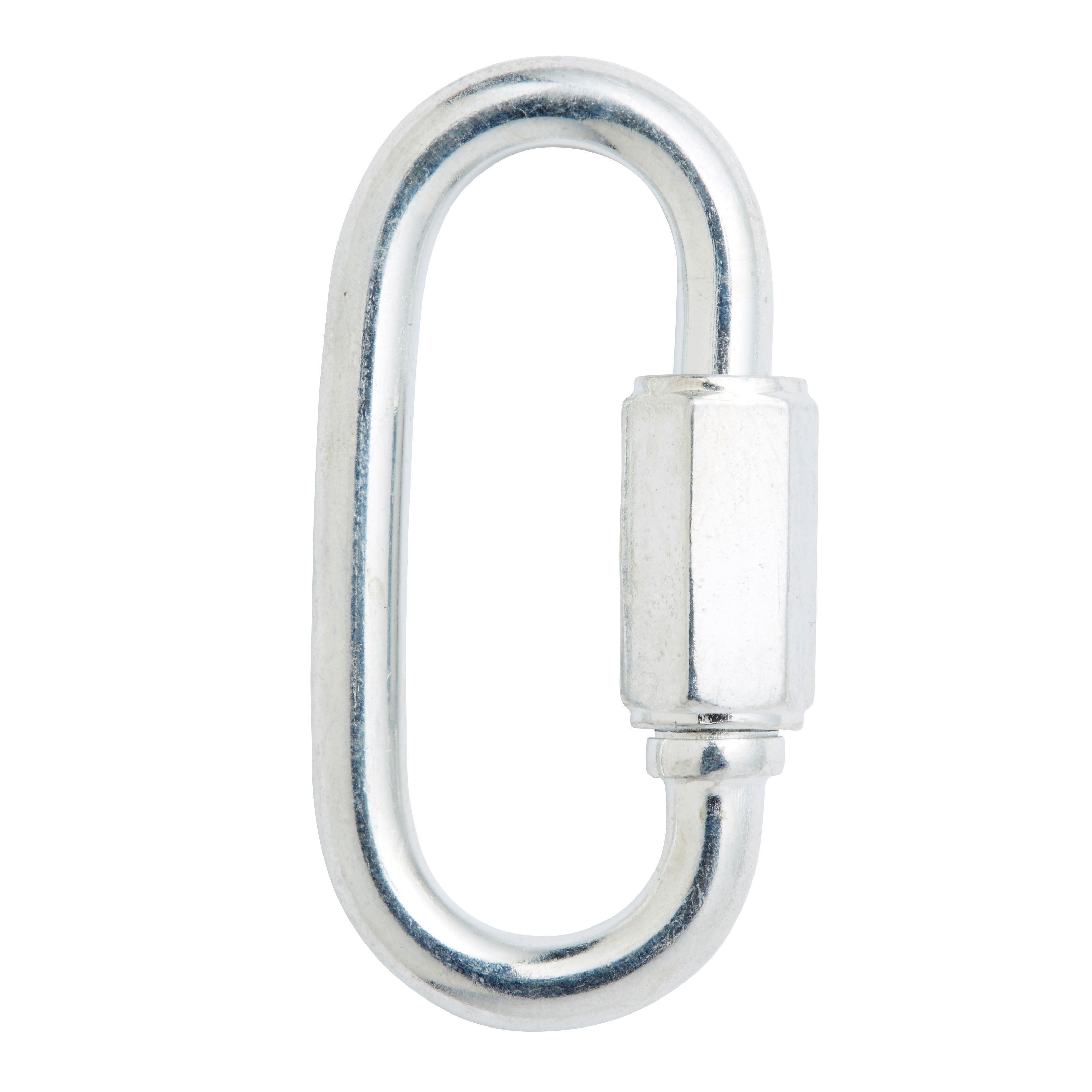 Diall Zinc-plated Steel Quick link (T)5mm, Pack of 2