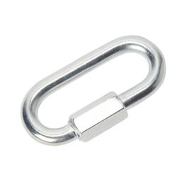 Diall Zinc-plated Steel Quick link (T)8mm of 2