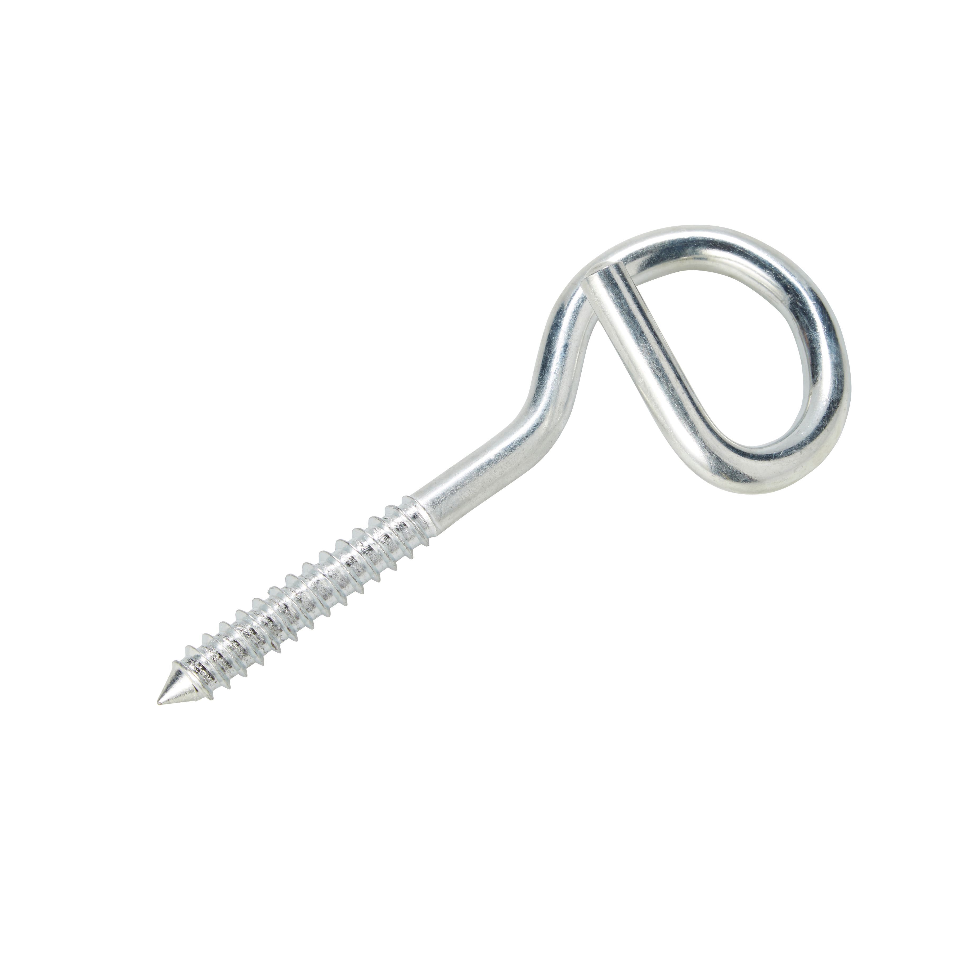 Diall Zinc-plated Steel Screw eye (L)165mm