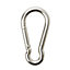 Diall Zinc-plated Steel Spring snap hook (L)100mm