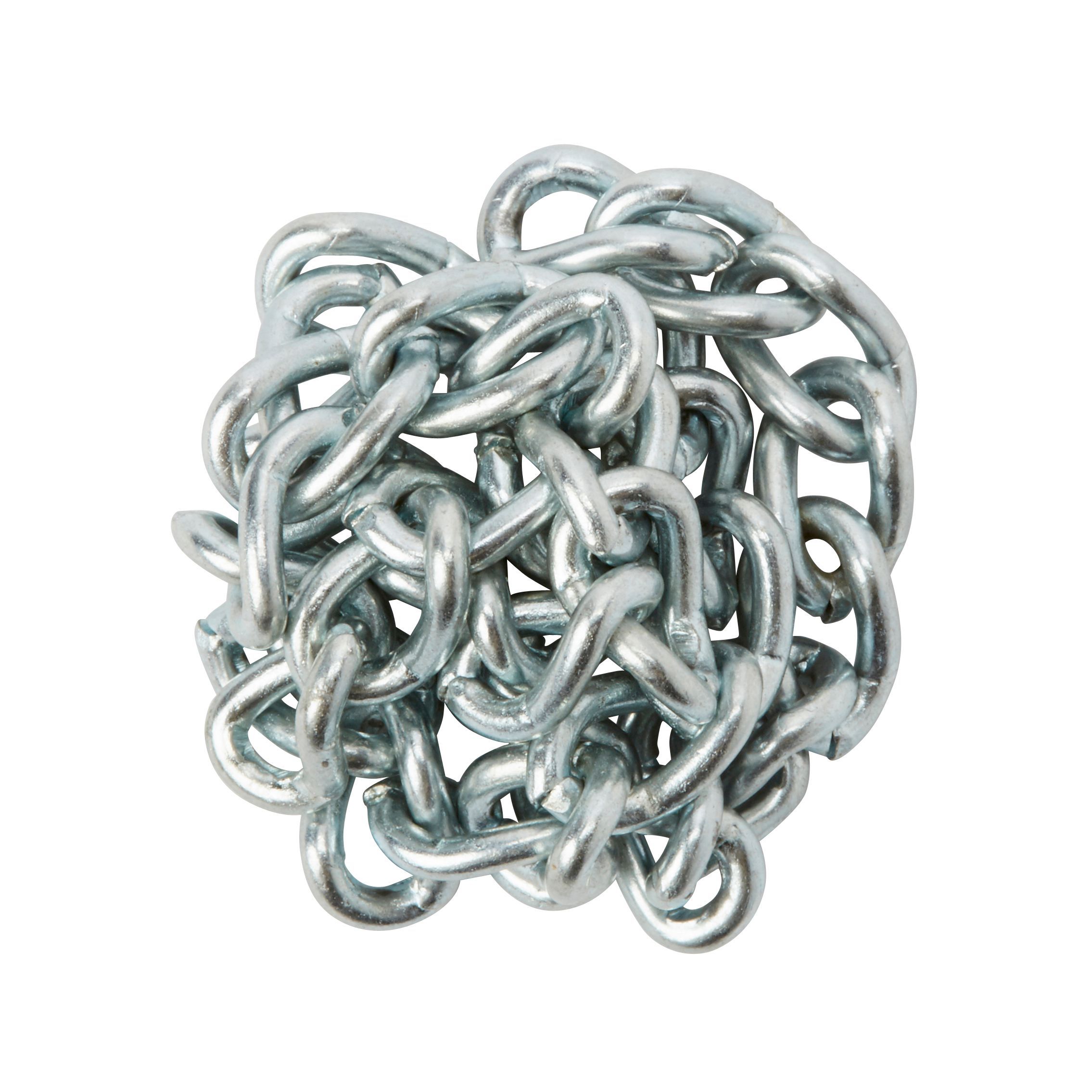 Diall Zinc-plated Steel Twist Signalling Chain, (L)2.5m (Dia)2mm